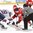 TORONTO, CANADA - JANUARY 2: USAâ€™s 
Jack Roslovic #28 takes a face off against Switzerland's Raphael Prassl #17 during quarterfinal round action at the 2017 IIHF World Junior Championship. (Photo by Matt Zambonin/HHOF-IIHF Images)

